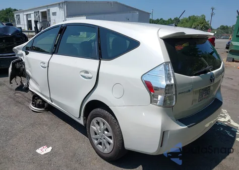 2012 Toyota Prius V Three z USA, uszkodzony, nr VIN JTDZN3EU3C3081570